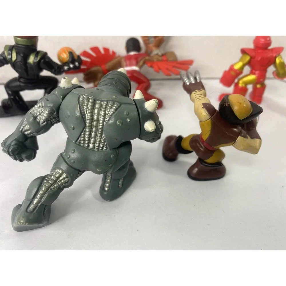 Marvel Super Heroes Figures Set Of 7 Some Rare HTF Hasbro‎ HG4
